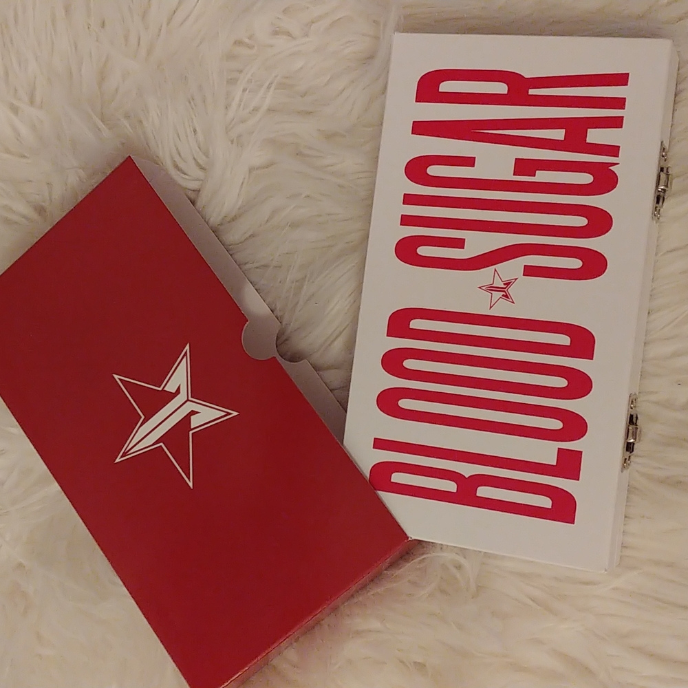 ❤FIRM! NWT JEFFREE STAR BLOOD SUGAR EYESHADOW PALETTE  (DISCONTINUED)